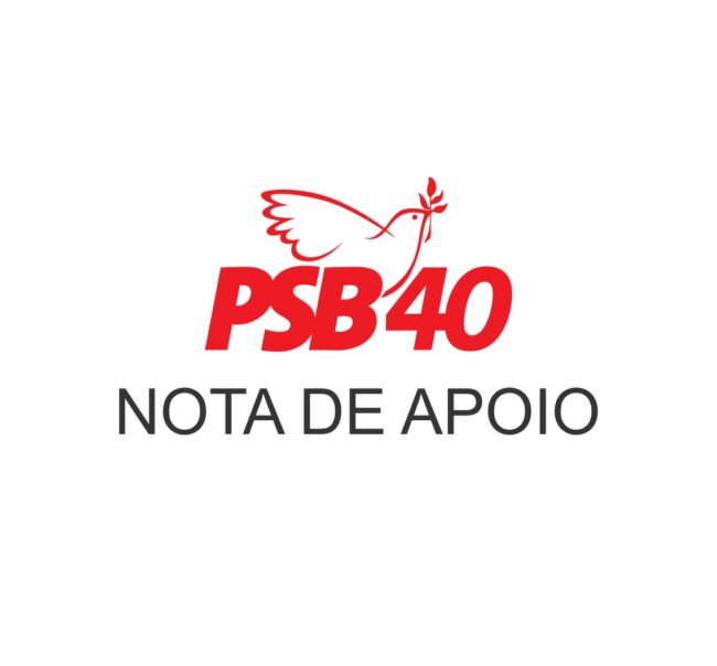 NOTA DE APOIO